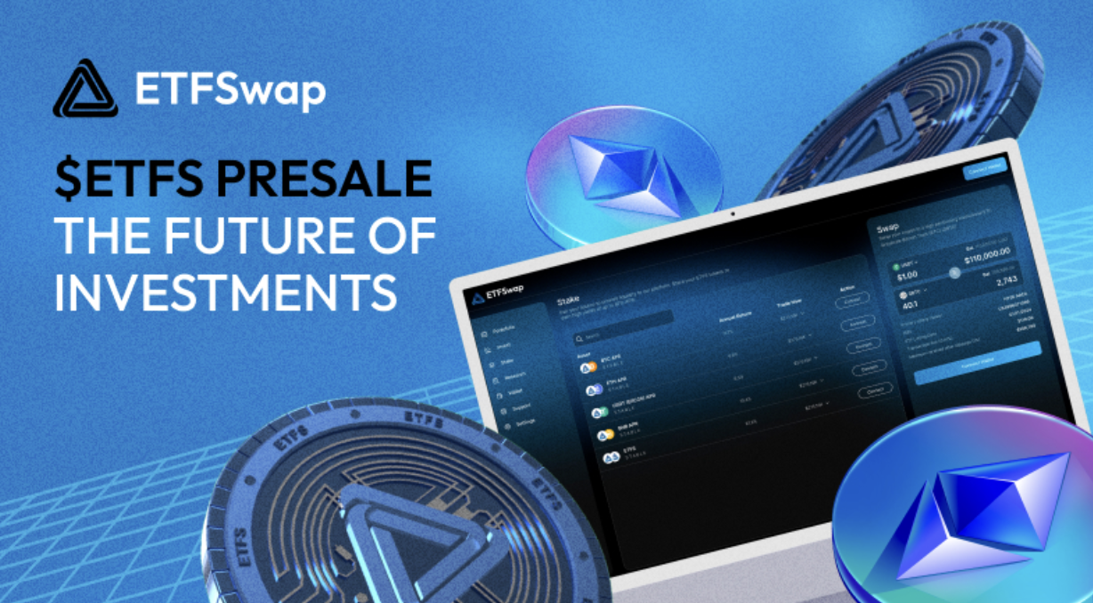 ETFSwap (ETFS) Presale Stuns Crypto Investors As It Barrels Towards Stage 2 With Over 20 Million Tokens Sold