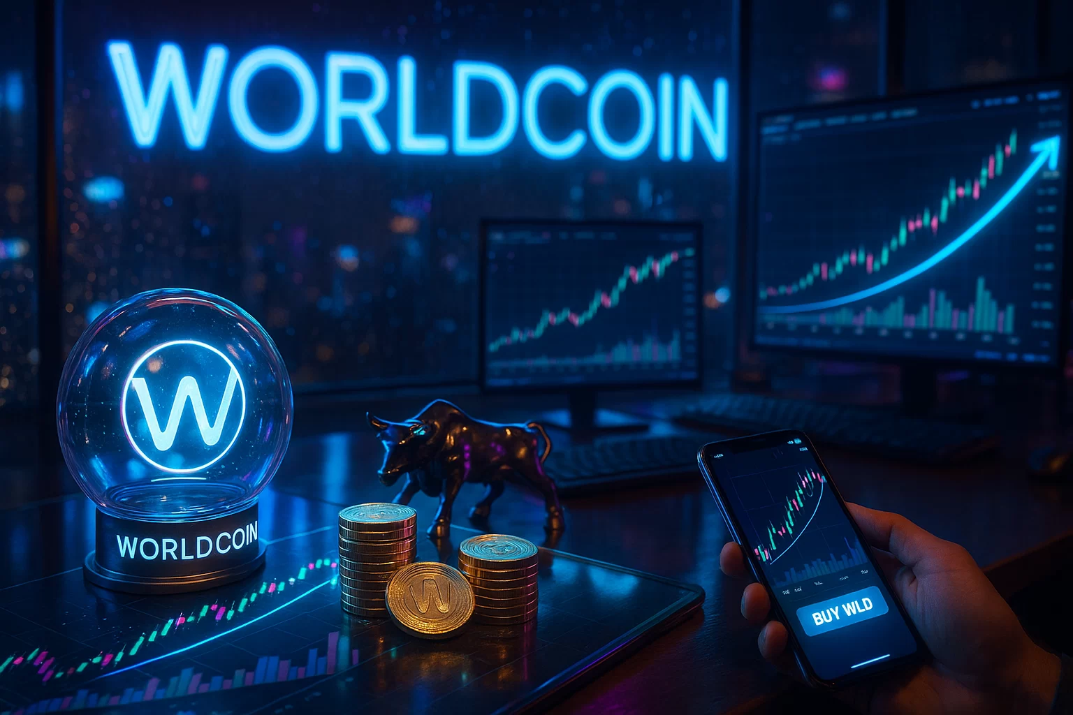 Worldcoin rebounds 7% but analysts divided over trend direction